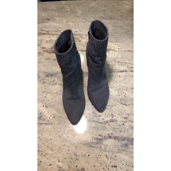 Blue suede boot - Picture 2 of 4